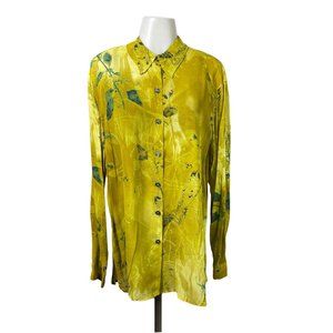 Vintage Carole Little Sheer Rayon Blouse, 10